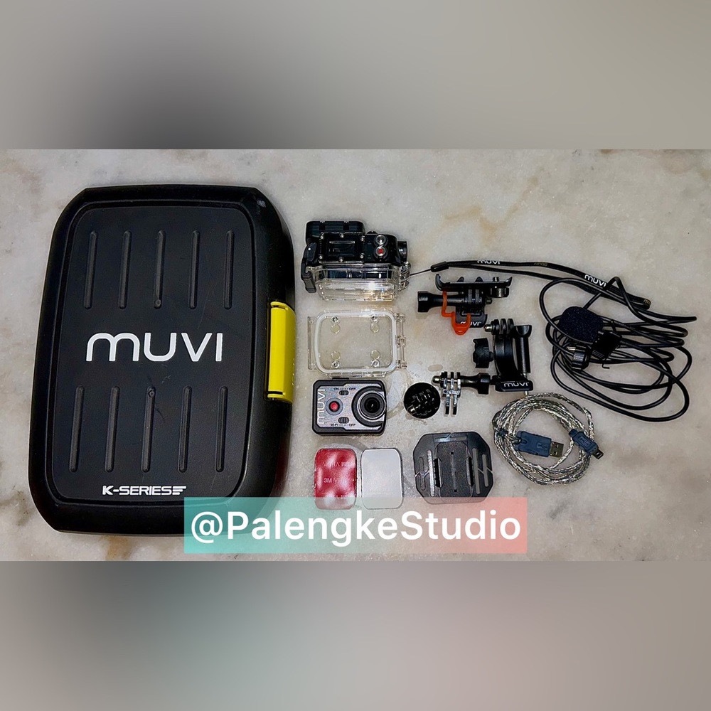 VEHO MUVI K-Series K-2 1080p 16MP Wi-Fi Sports Action Camera (K2NPNG)